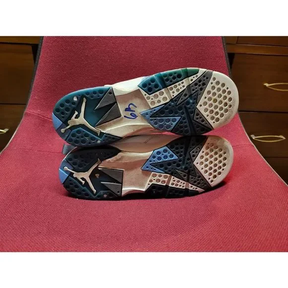 Used Air Jordan 7 French Blue Sz: 6.5Y - Picture 5 of 6